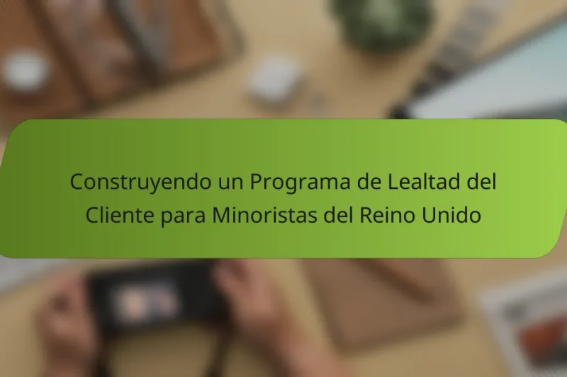 Construyendo un Programa de Lealtad del Cliente para Minoristas del Reino Unido